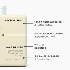 KEVIN.MURPHY product applied to hands demonstrating smooth spread and styling ease