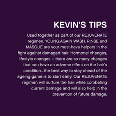 KEVIN.MURPHY baobab and orchid ingredient display highlighting nourishing, strengthening effects