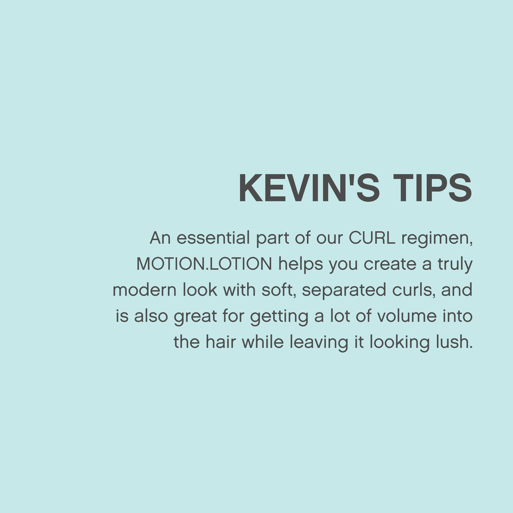 KEVIN.MURPHY used with diffuser showing enhanced waves without frizz benefit