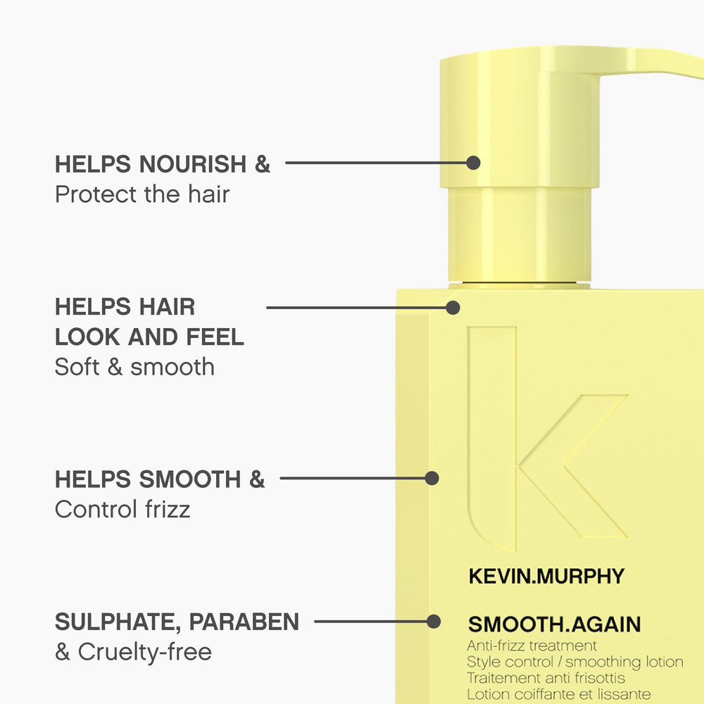 KEVIN.MURPHY bottle held in hand showing 200 mL scale and travel-friendly size