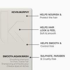 KEVIN.MURPHY bottle in hand for scale, demonstrates convenient 250ml travel-friendly size