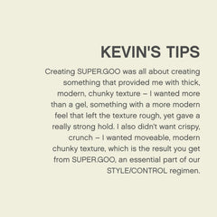 KEVIN.MURPHY label close-up showing ingredient highlights and paraben-free benefit