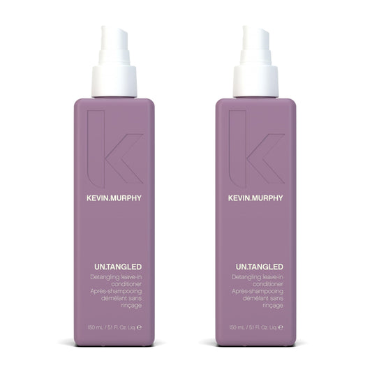 KEVIN.MURPHY front packaging showing two UN.TANGLED bottles benefiting daily detangling