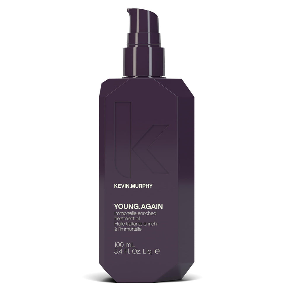 KEVIN.MURPHY front bottle showing sleek packaging and salon-grade benefit