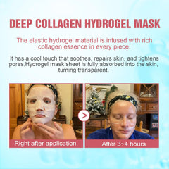 Kewhunt overnight mask applied on model in evening routine for cooling hydration benefit