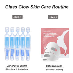 Kewhunt mask on skin with cooling touch to reduce temperature after sun exposure
