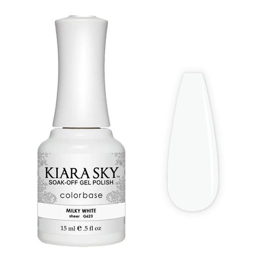 KIARA SKY bottle front view showing milky white color and easy application benefit