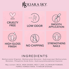 KIARA SKY manicure lifestyle image showing finished nails and clean aesthetic