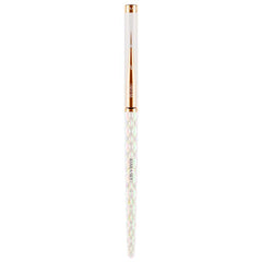 KIARA SKY medium liner front view showing iridescent handle and sleek ferrule, precise control