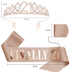 KICOSY FINALLY 21 sash flat lay demonstrating readable lettering and sheen
