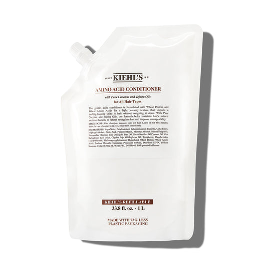 Kiehl's Amino Acid Conditioner front bottle showing label and volume benefits