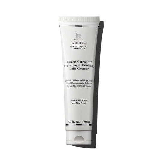 Kiehl's bottle front view showing label and size, helps identify product