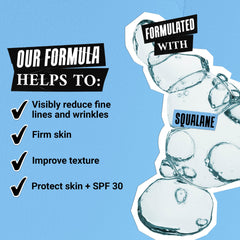 Kiehl's moisturizer in hand demonstrating easy application benefit