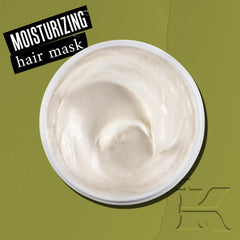 Kiehl's open jar showing creamy texture, conveys rich moisturizing benefit