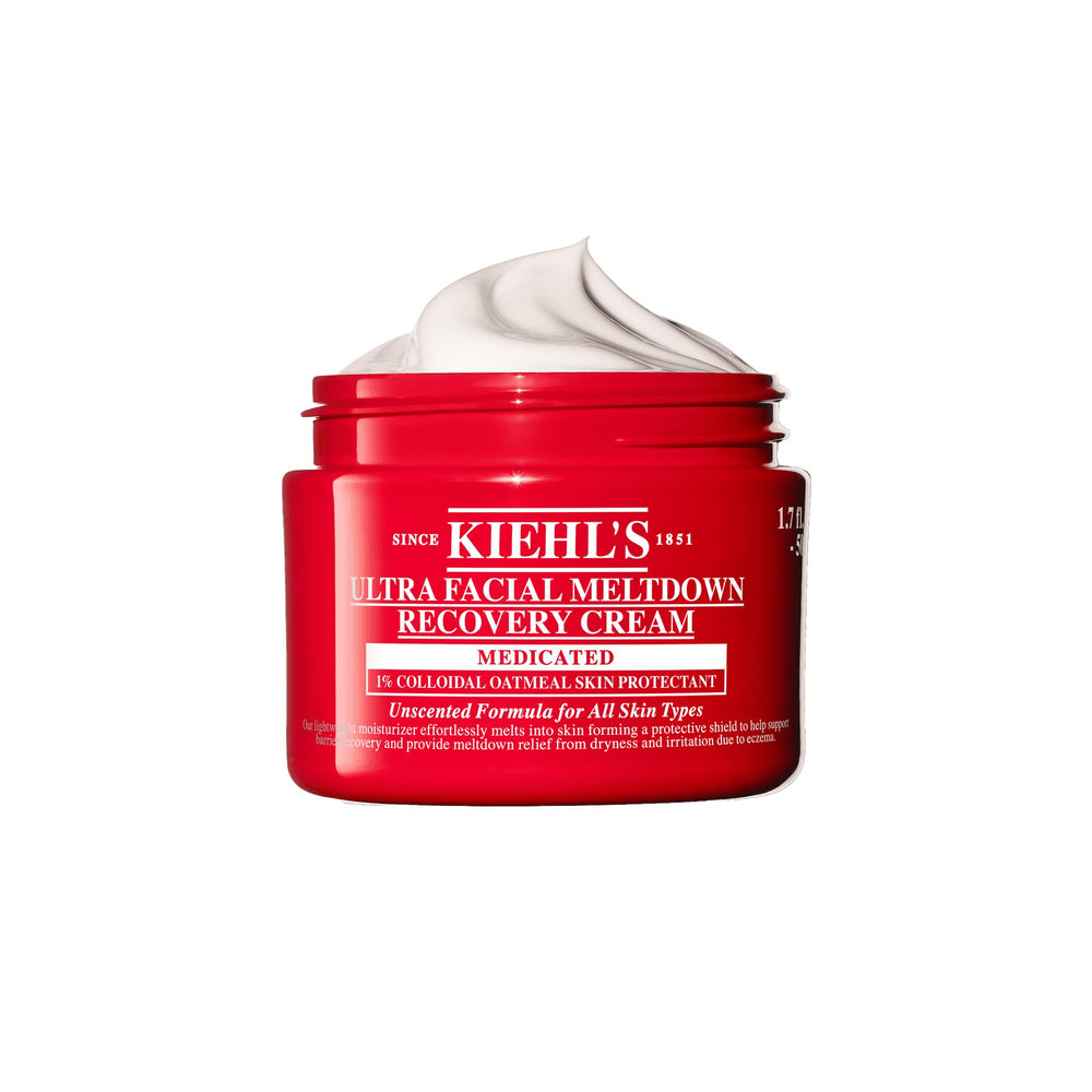 Kiehl's jar front view showing clean packaging and fast hydration benefit