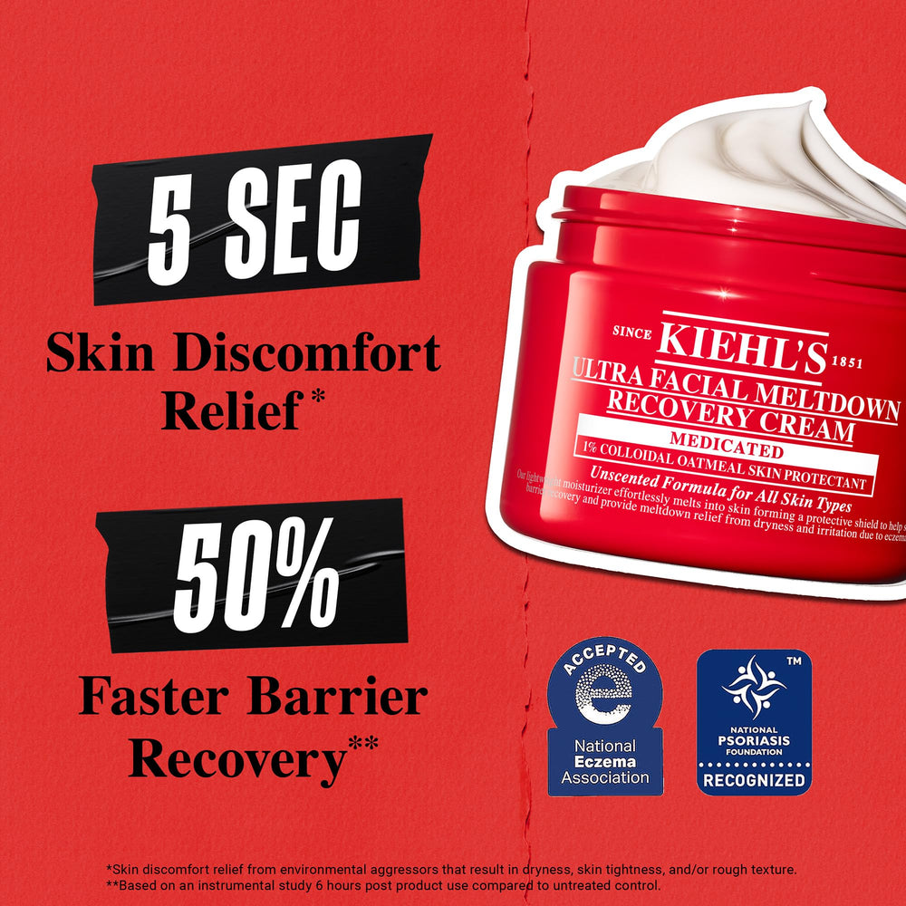 Kiehl's dexpanthenol (Vitamin B5) ingredient shot showing barrier support
