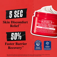 Kiehl's dexpanthenol (Vitamin B5) ingredient shot showing barrier support