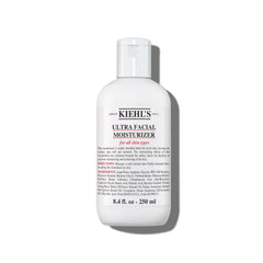 Kiehl's Ultra Facial Moisturizer jar front view showing clean packaging benefit of clarity