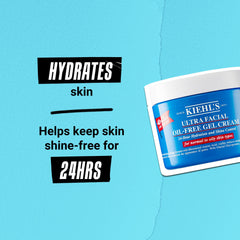 Kiehl's product dispensed on fingertip demonstrating easy absorption benefit