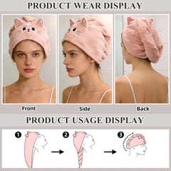KIGOTWIN microfiber texture close-up illustrating fast absorption benefit