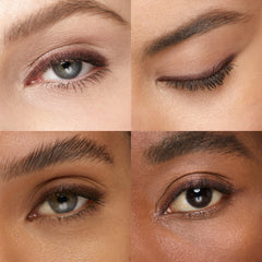 Kiko Milano eyeliner 04 applied on outer eye demonstrating bold, long-lasting definition