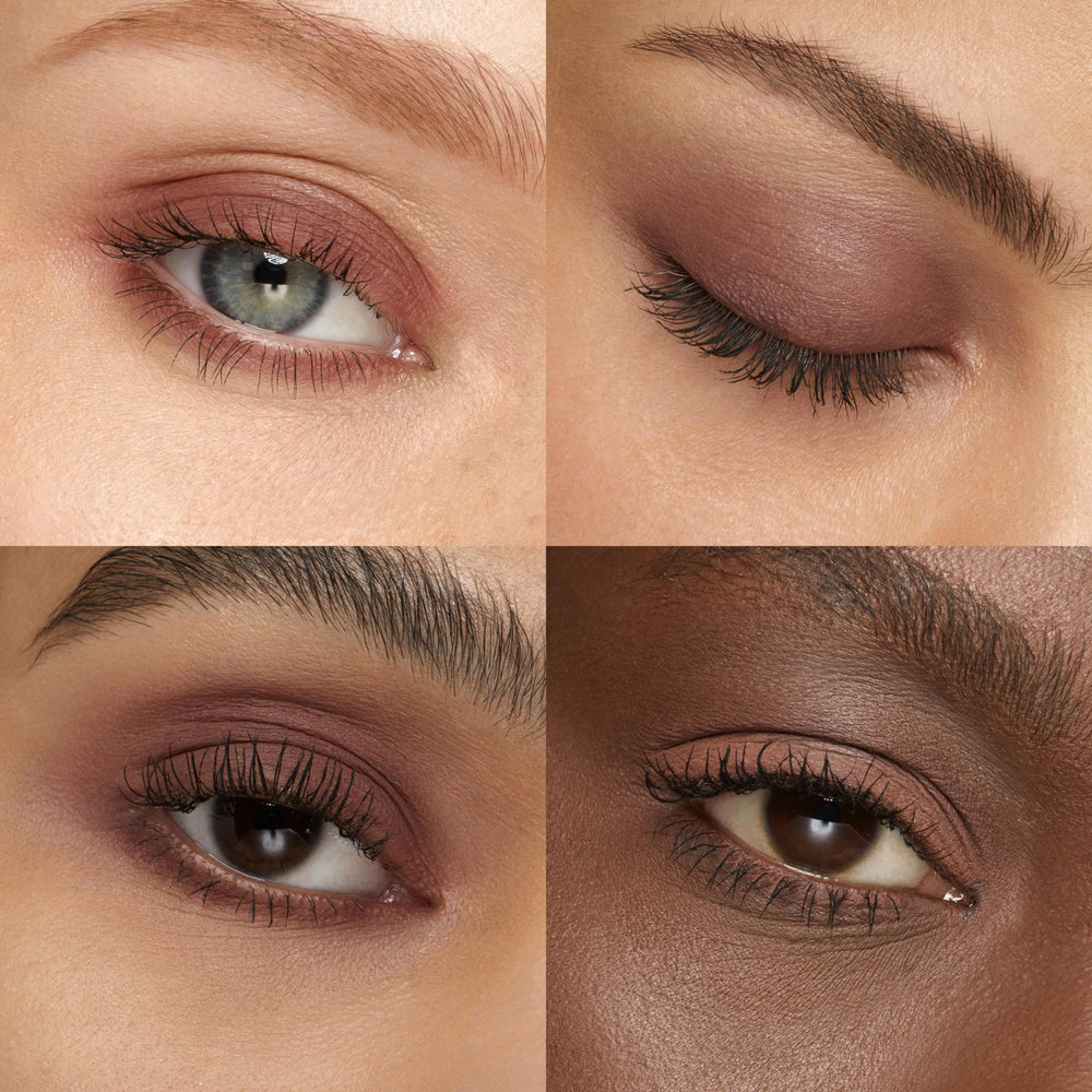 Kiko Milano eyeshadow applied on eyelid demonstrating intense pigment payoff