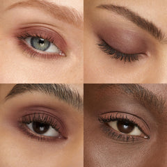 Kiko Milano eyeshadow applied on eyelid demonstrating intense pigment payoff