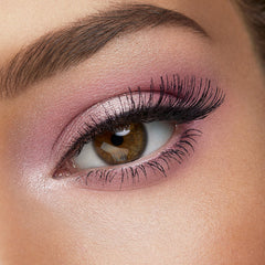 Kiko Milano applied on model delivering long-lasting color for a daytime eye look