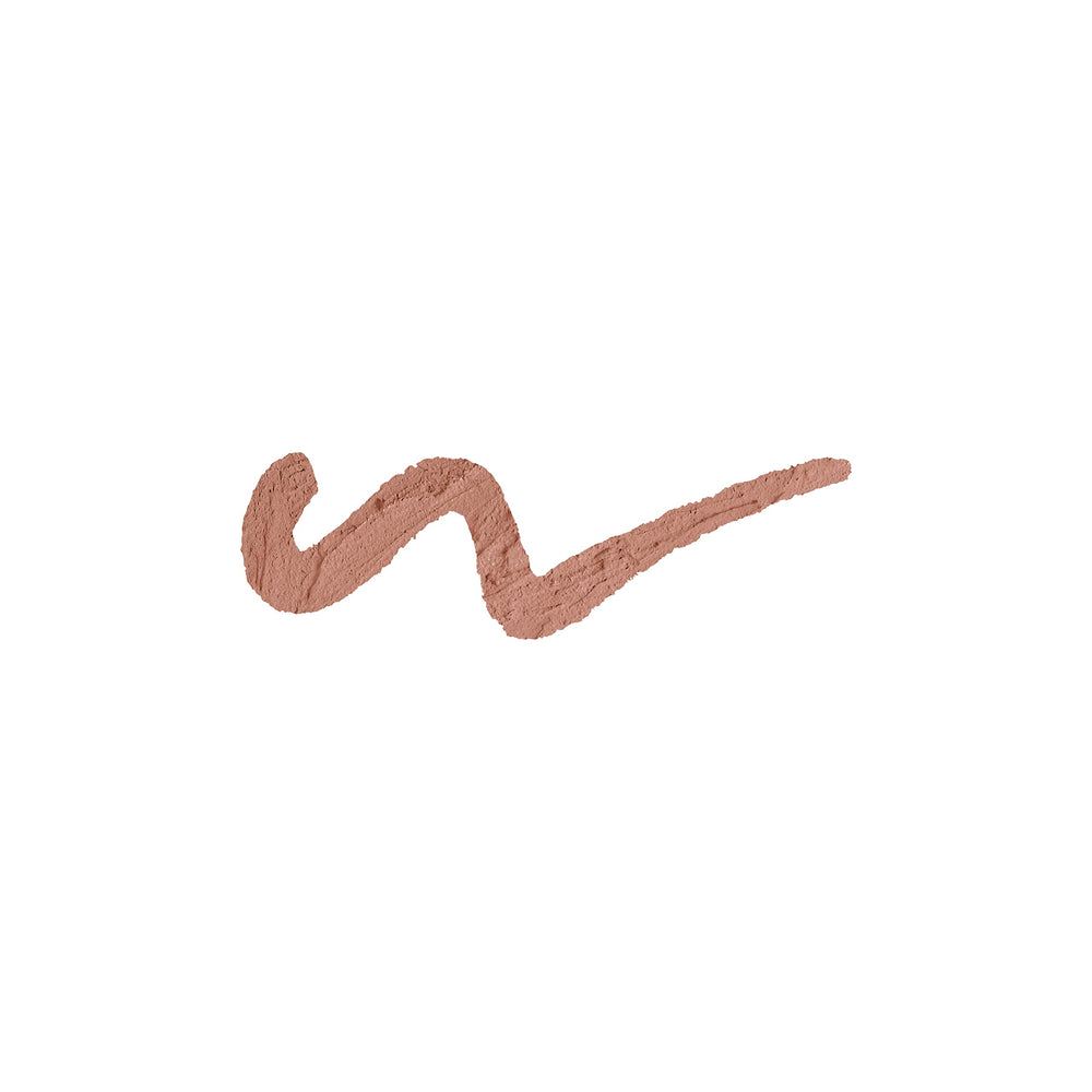Kiko Milano close-up of creamy mauve brown texture highlighting smooth blendability benefit