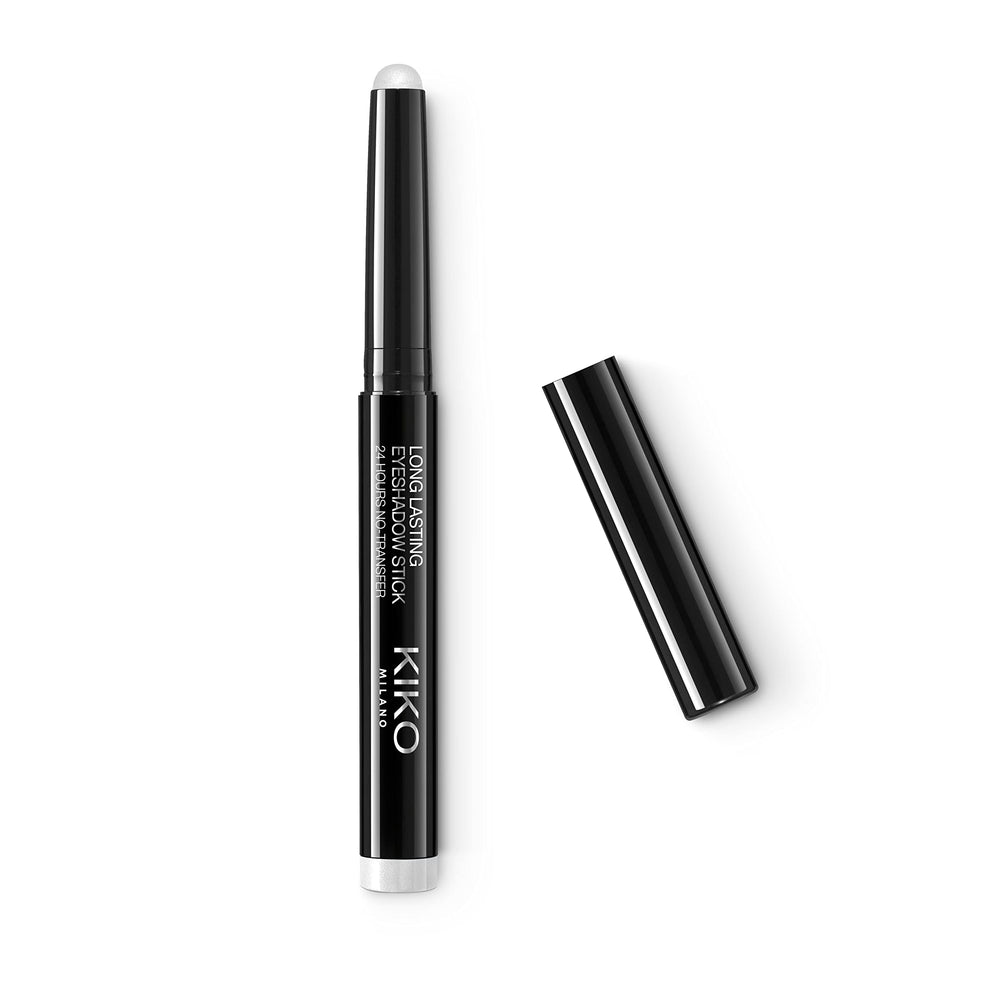 Kiko Milano holo white front packaging showing sleek stick and shade — clear product ID and portability