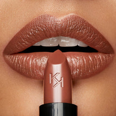 Kiko Milano packaging close-up highlighting ergonomic grip and secure cap for travel
