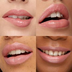 Kiko Milano lipstick applied on lips in use showing luminous finish and color payoff