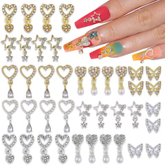 Kikonoke front packaging showing gold and silver charm assortment for versatile designs