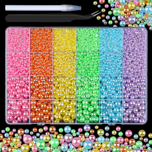Kikonoke front packaging showing multicolor pearl set and included tools benefit easy selection