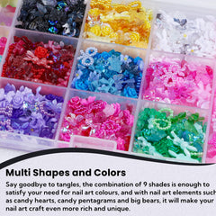 Kikonoke large gummy bear charms showcased as playful focal nail pieces