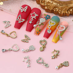 Kikonoke lifestyle hand shot with charms demonstrating wearable glamorous effect