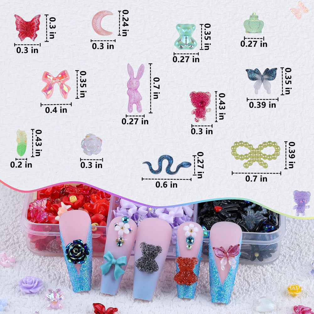 Kikonoke included brush pen and tweezers for accurate placement and clean application