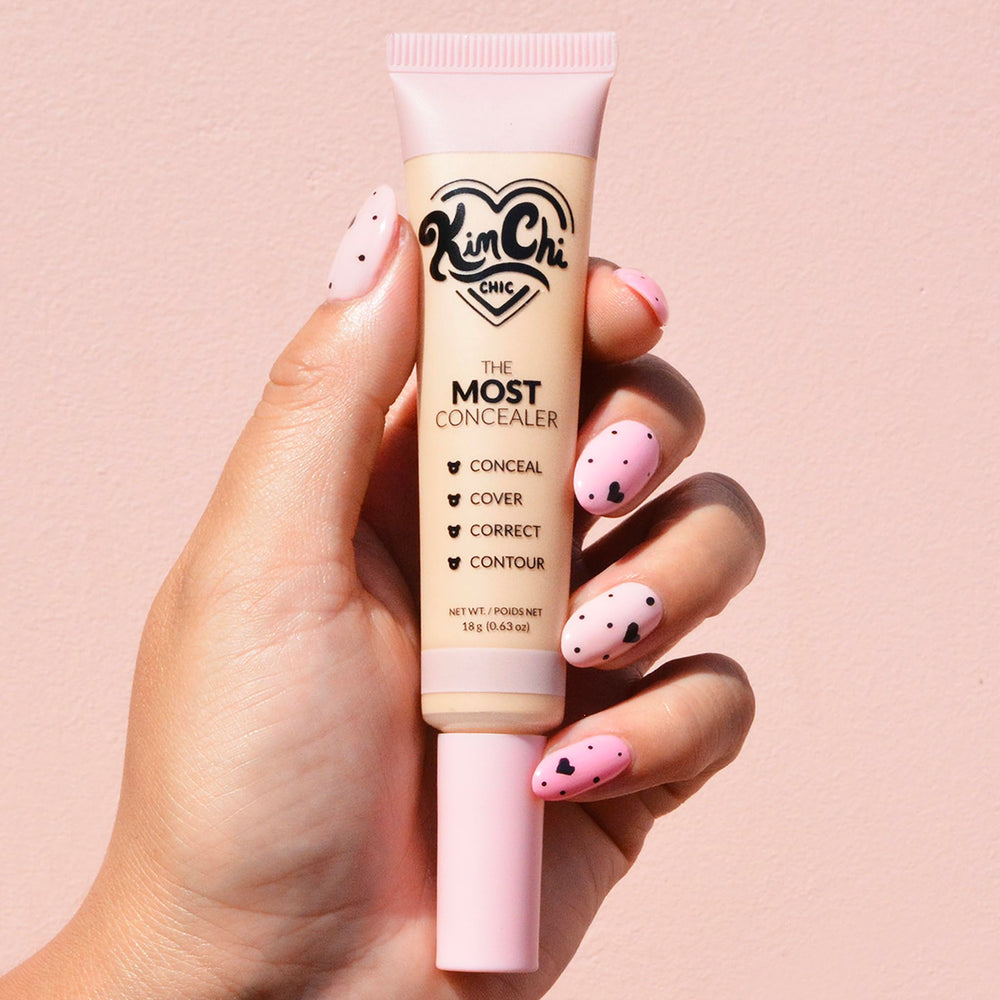 KimChiChic built-in brush applicator detail for precise, low-waste application