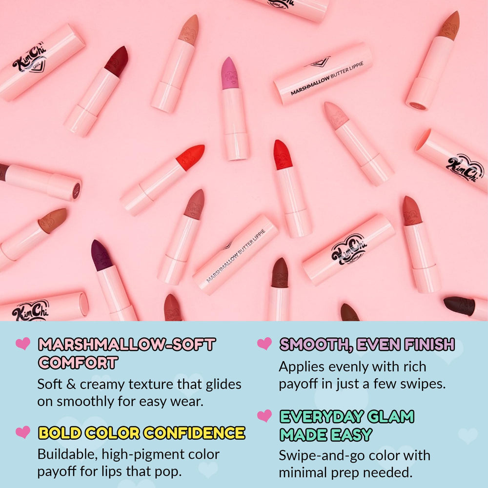 KimChiChic bullet close-up highlighting marshmallow-butter texture for smooth application