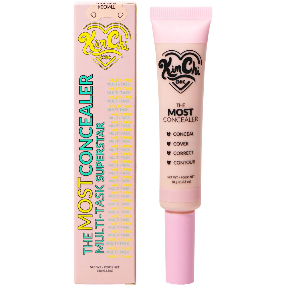 KimChiChic tube held in hand illustrating compact 0.63 oz size