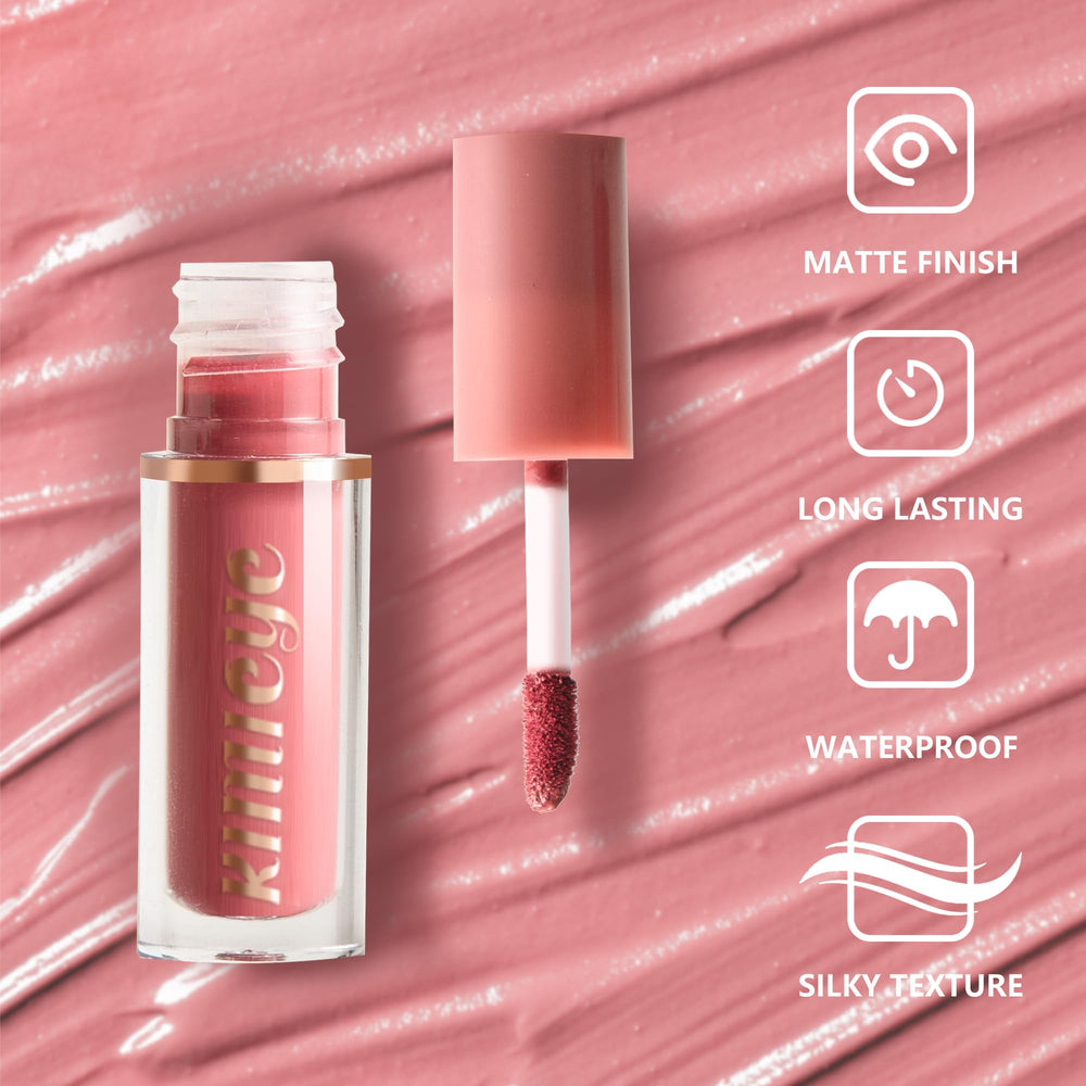 KIMIEYE swatches on arm displaying pigmentation and shade variety