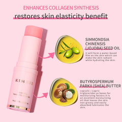 KIMUSE used on neck showing scale, targeted elasticizing moisture