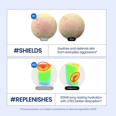 Kineff two cream tubes side by side, convenient day and night routine