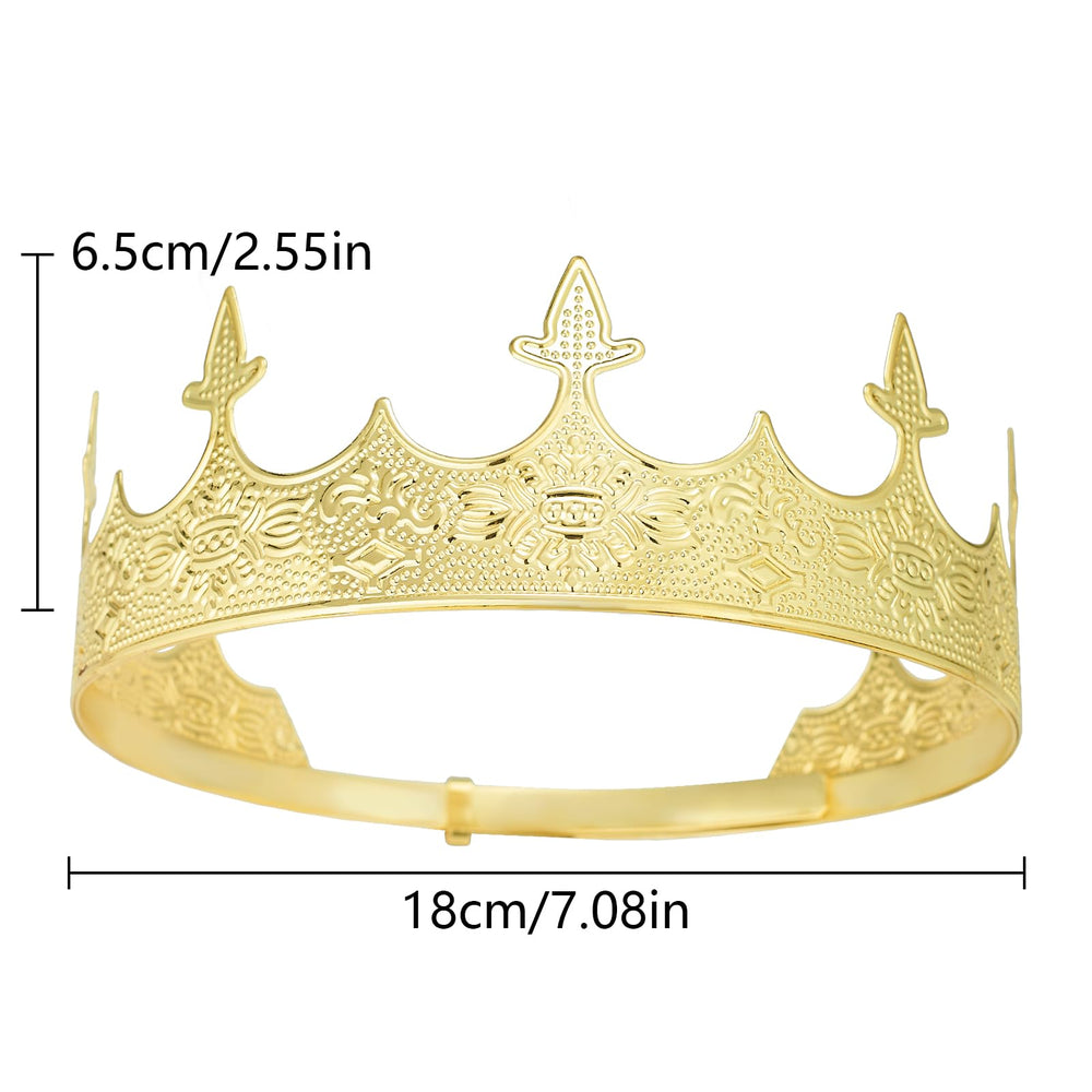 Generic king crowns side profile highlighting comfortable fit and balance