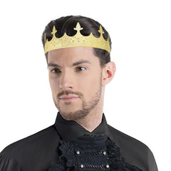 Generic king crowns texture antique finish that conceals wear and adds depth