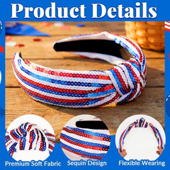 KINYFY headband held in hand showing size and lightweight portability