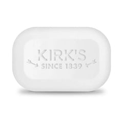 Kirk's ingredient label closeup showing non-GMO and no harsh additives benefit