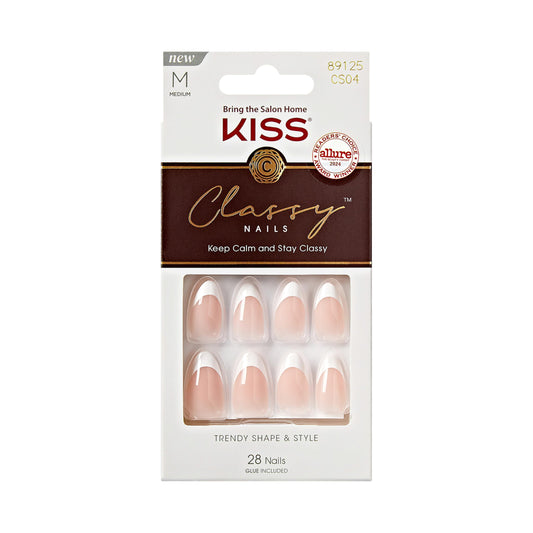 KISS Classy front packaging showing kit contents and benefits