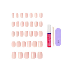 KISS nail glue tube detail highlighting secure hold and easy application