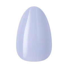 KISS nails on hand front view in 'Flee' blue showing salon look and instant style